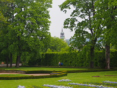 城の庭園