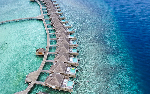 Dusit Thani Maldives プール付きオーシャンヴィラ(Ocean Villa with Pool)