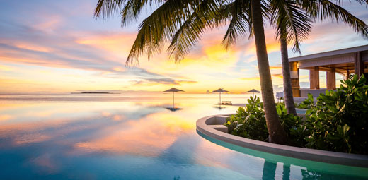 Amilla Maldives Resort and Residences インフィニティプールが絶景ですごい！
