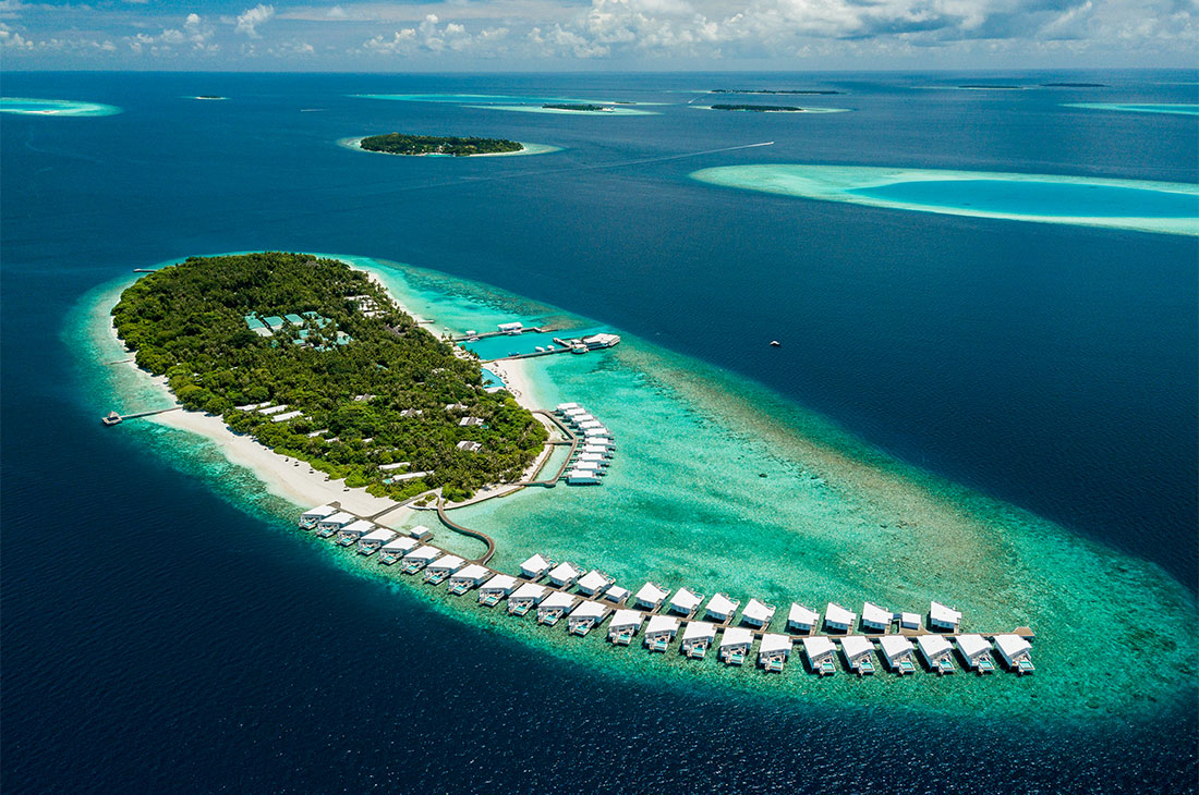 Amilla Maldives Resort and Residences リゾート全景